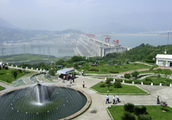 Drei-Schluchten-Damm, VR China; Juni 2009